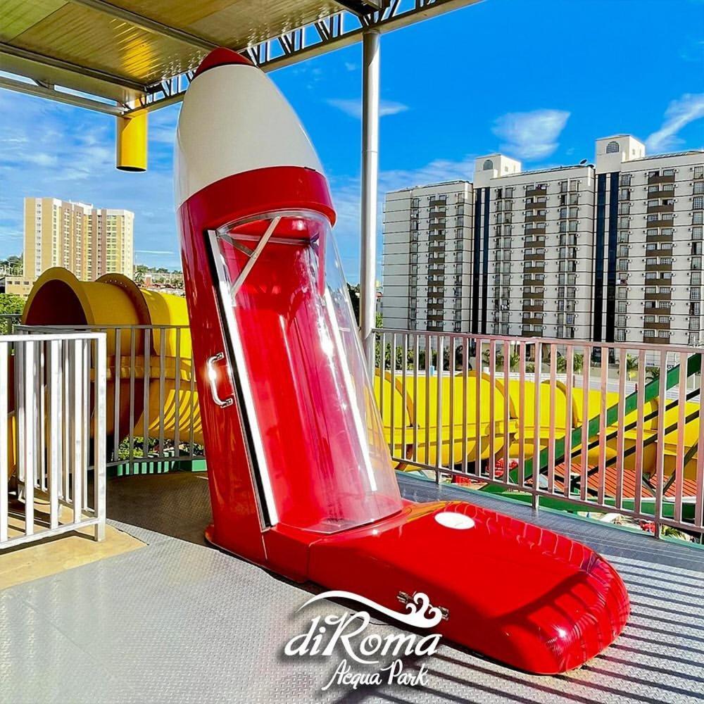Hotel Spazzio Diroma Cafe Da Manha E Acesso Ao Acqua Park Калдас Новас Екстериор снимка